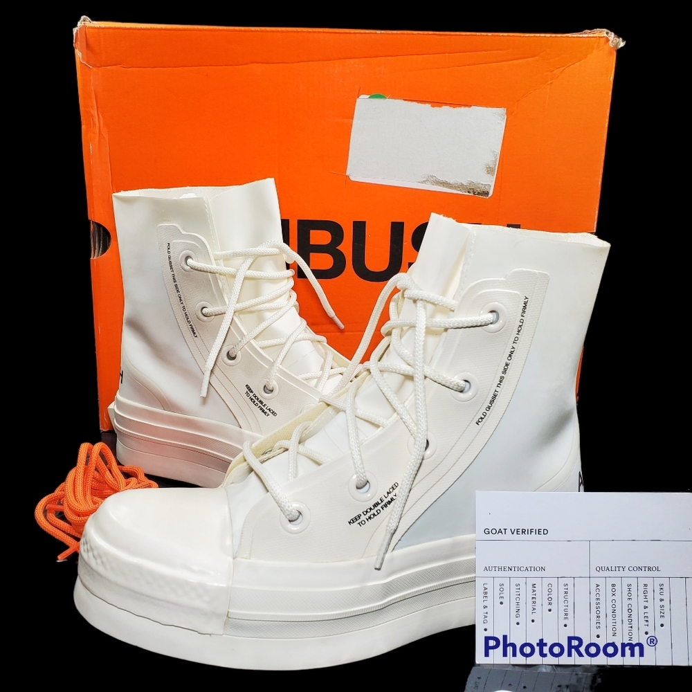 Converse x Ambush Women 6.4 US CHUCK 70 WHITE high Top sneakers Goat Verified - Picture 1 of 10